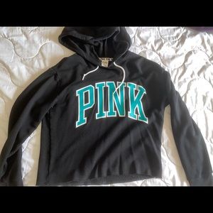 Victoria Secrets PINK cropped hoodie